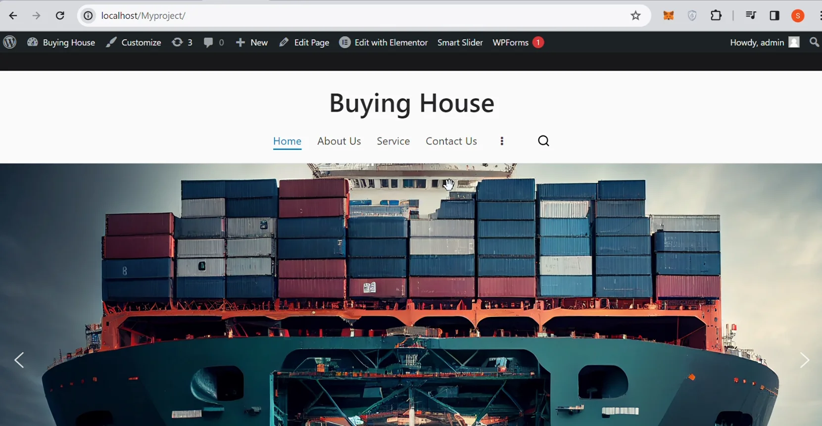 Buying House — Business Website