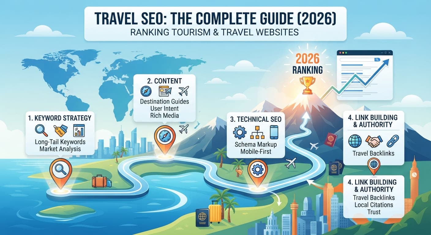 Travel SEO: The Complete 2026 Guide to Ranking Tourism Websites